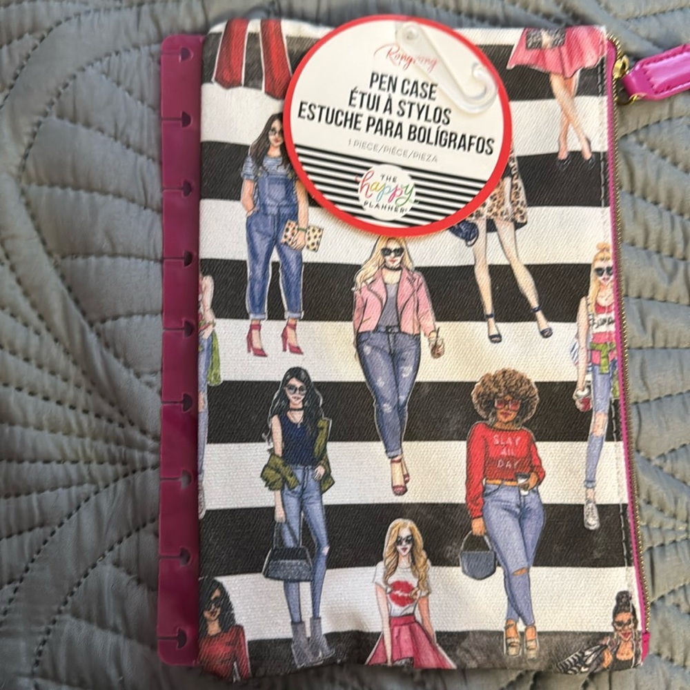 Happy planner pencil case
